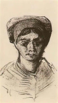 van gogh peasant woman head 3 Art A4 Photo Print