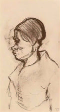 van gogh peasant woman head 4 Art A4 Photo Print