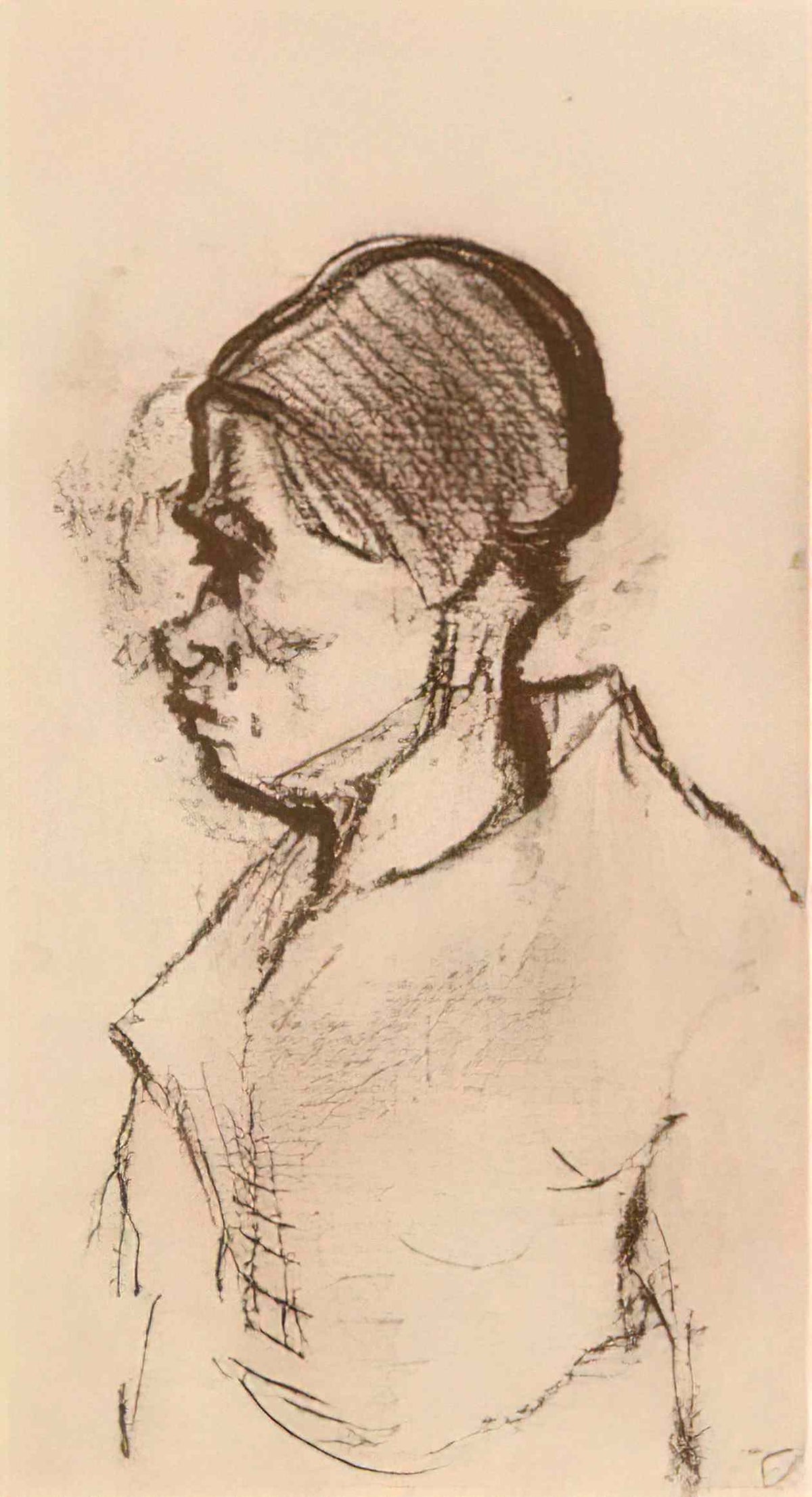 van gogh peasant woman head 4 Art A4 Photo Print