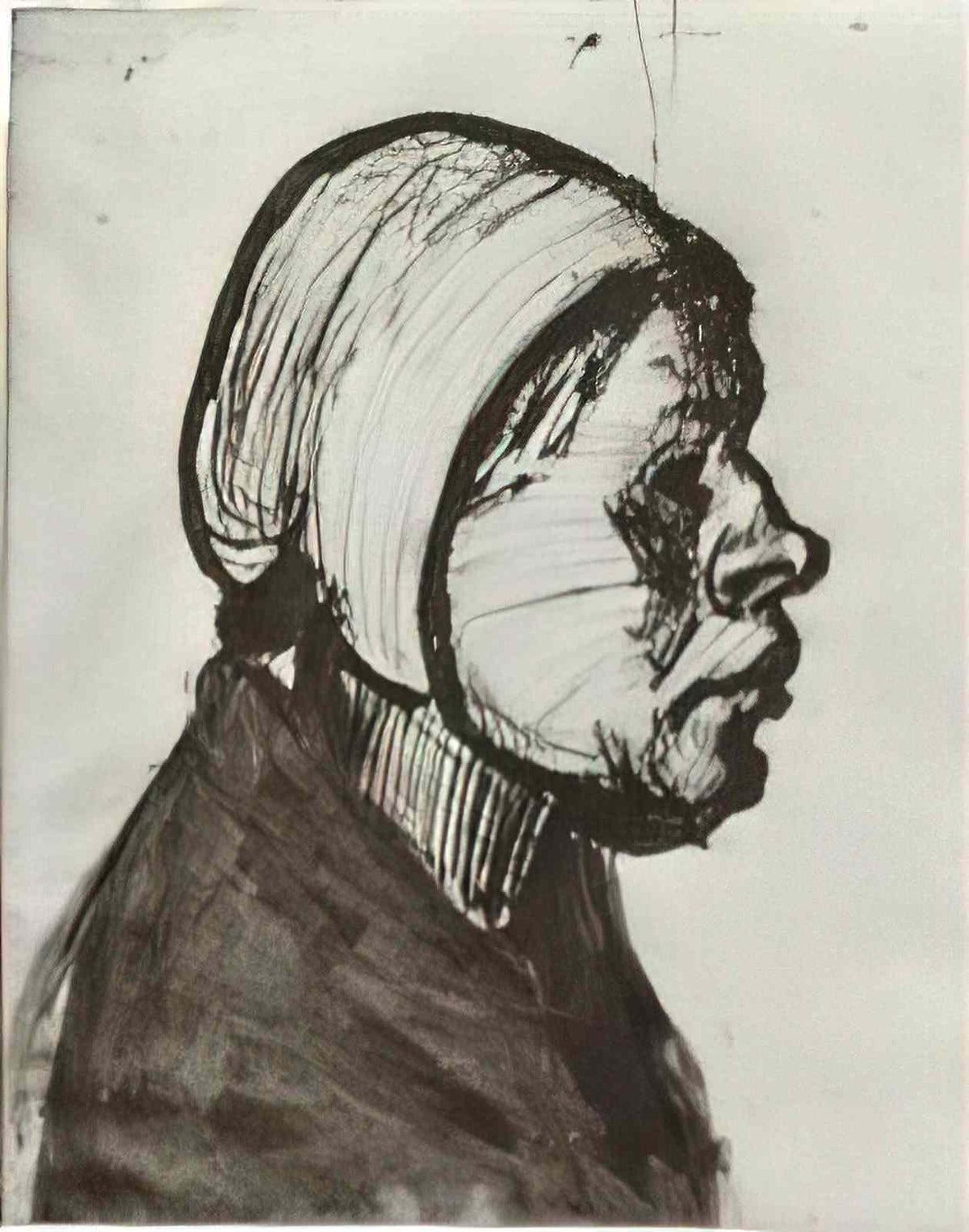 van gogh peasant woman head 7 Art A4 Photo Print