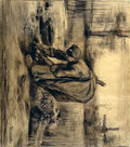 van gogh peasant woman planting beets 2 A4 Photo Print