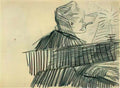 van gogh pianist 1887 Art A4 Photo Print
