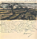 van gogh pollard willow 1882 Art A4 Photo Print