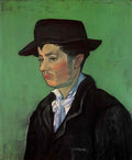 van gogh portrait of armand roulin 1888 Art A4 Photo Print