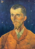 van gogh portrait of eugene boch 1888 Art A4 Photo Print