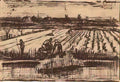 van gogh potato field 1882 Art A4 Photo Print