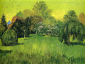 van gogh public park with weeping willow the poet s garden i 1888 Art A4 Photo Print