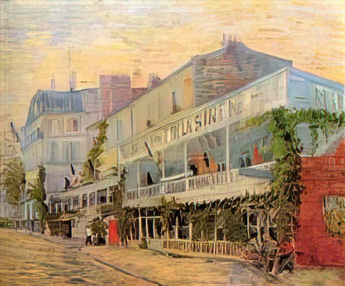 van gogh restaurant de la sirene at asnieres 1887 1 Art A4 Photo Print