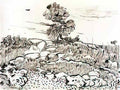 van gogh rocky ground at montmajour Art A4 Photo Print