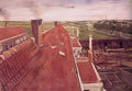 van gogh rooftops 1882 Art A4 Photo Print