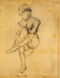 van gogh seated woman 4 1887 Art A4 Photo Print