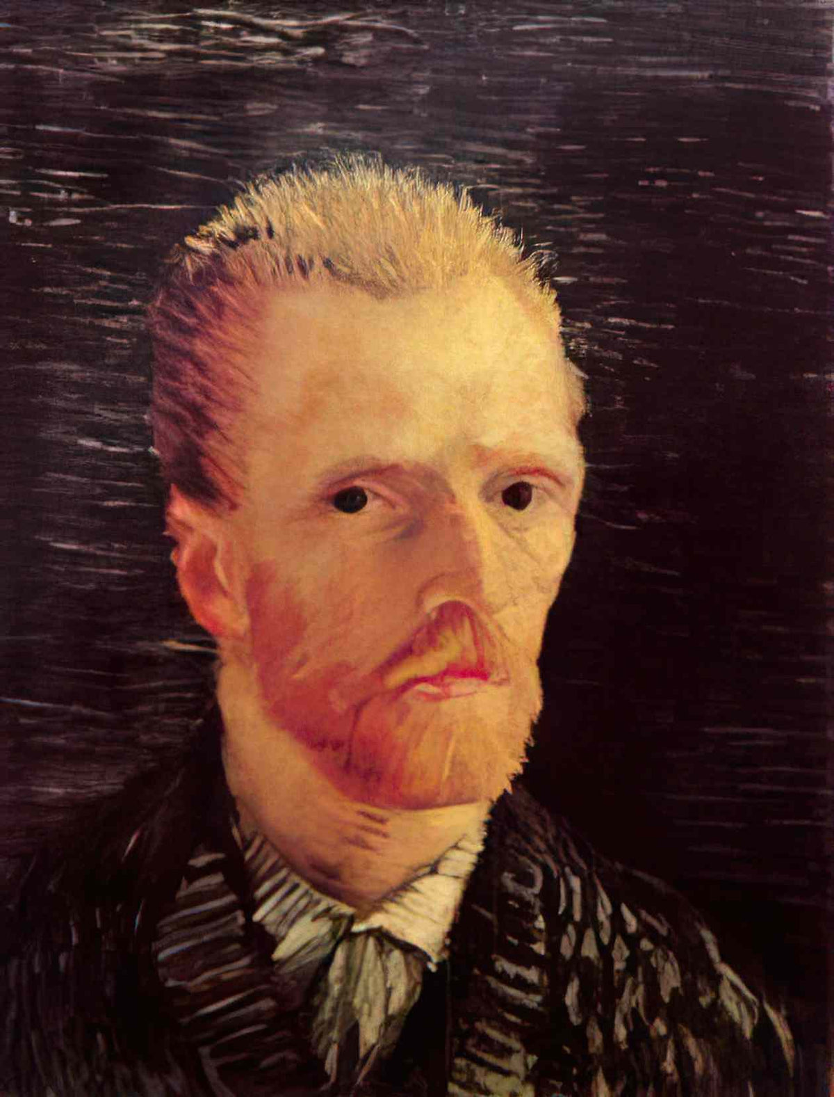 van gogh self portrait 1887 2 Art A4 Photo Print