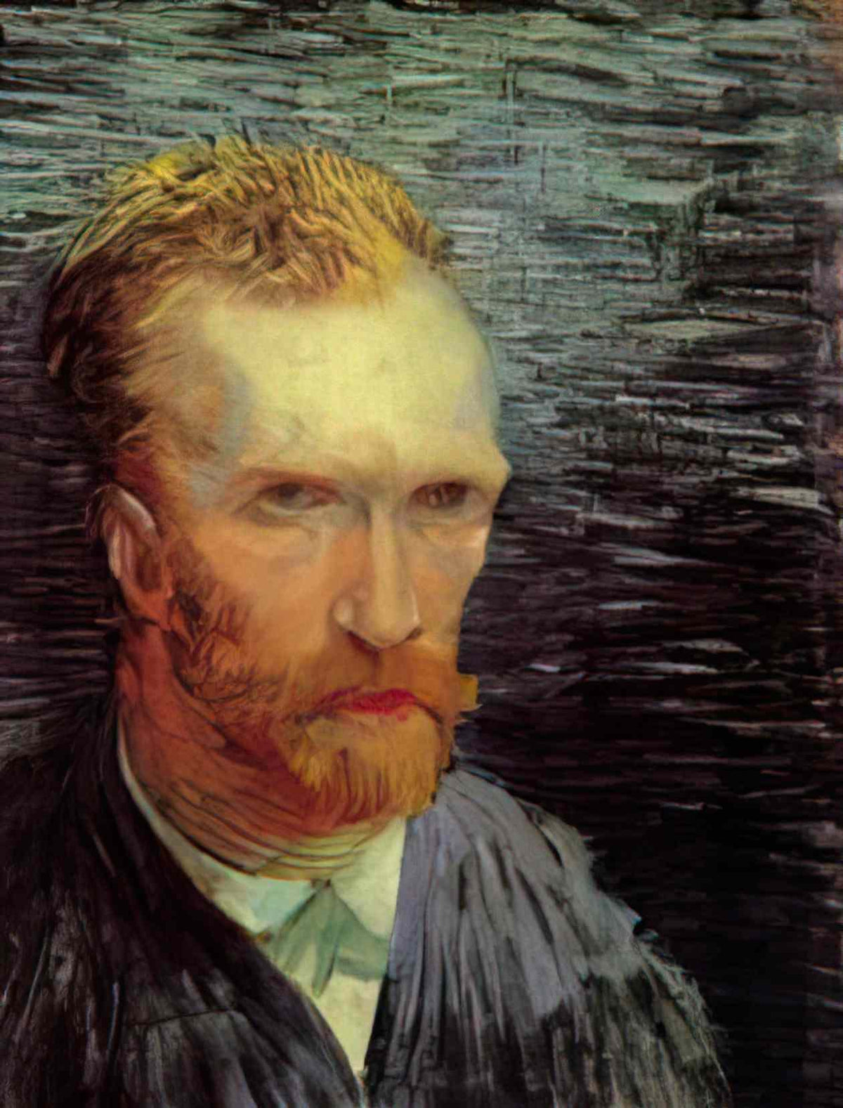 van gogh self portrait 1887 7 Art A4 Photo Print