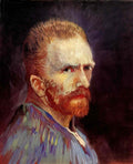 van gogh self portrait 1887 8 Art A4 Photo Print