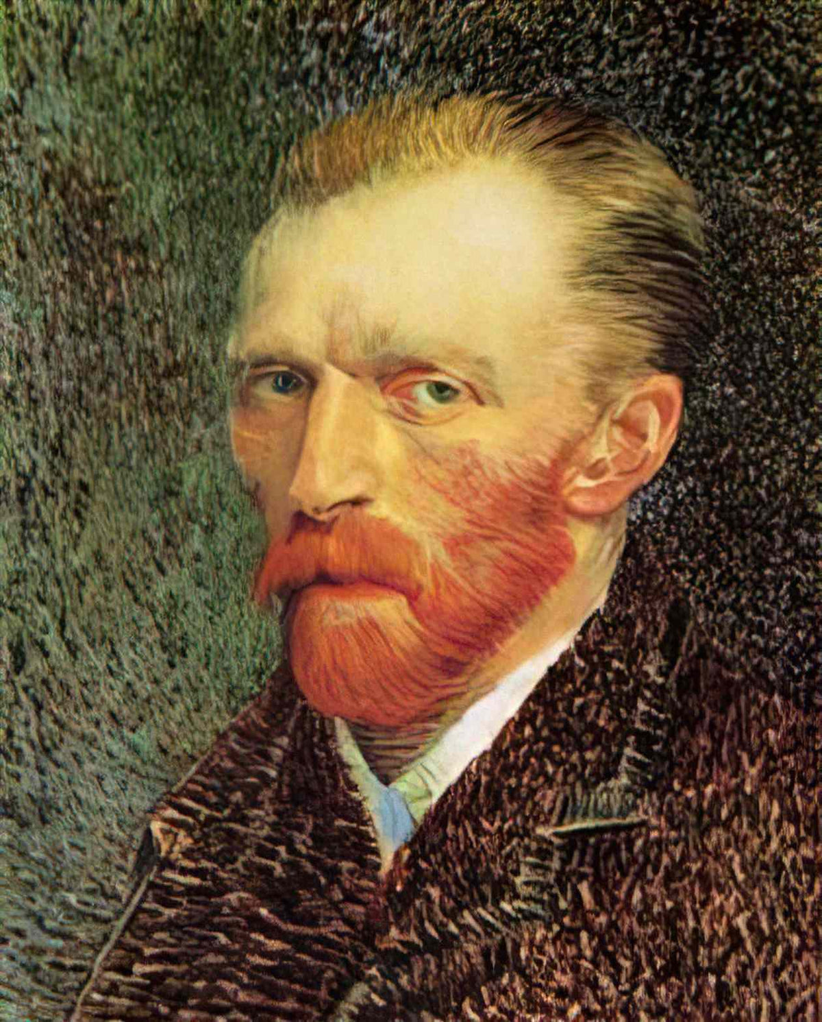 van gogh self portrait 1887 9 Art A4 Photo Print