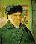 van gogh self portrait Art A4 Photo Print
