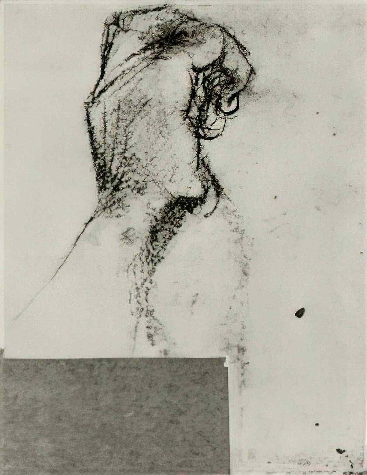 van gogh sketch of a left hand 1886 Art A4 Photo Print