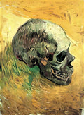 van gogh skull 1 Art A4 Photo Print