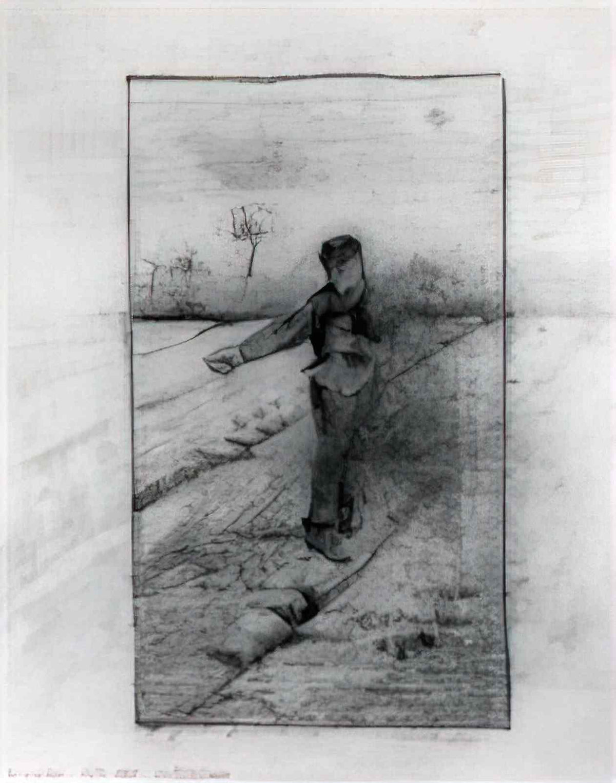 van gogh sower 1881 2 Art A4 Photo Print