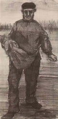 van gogh sower 1882 1 Art A4 Photo Print