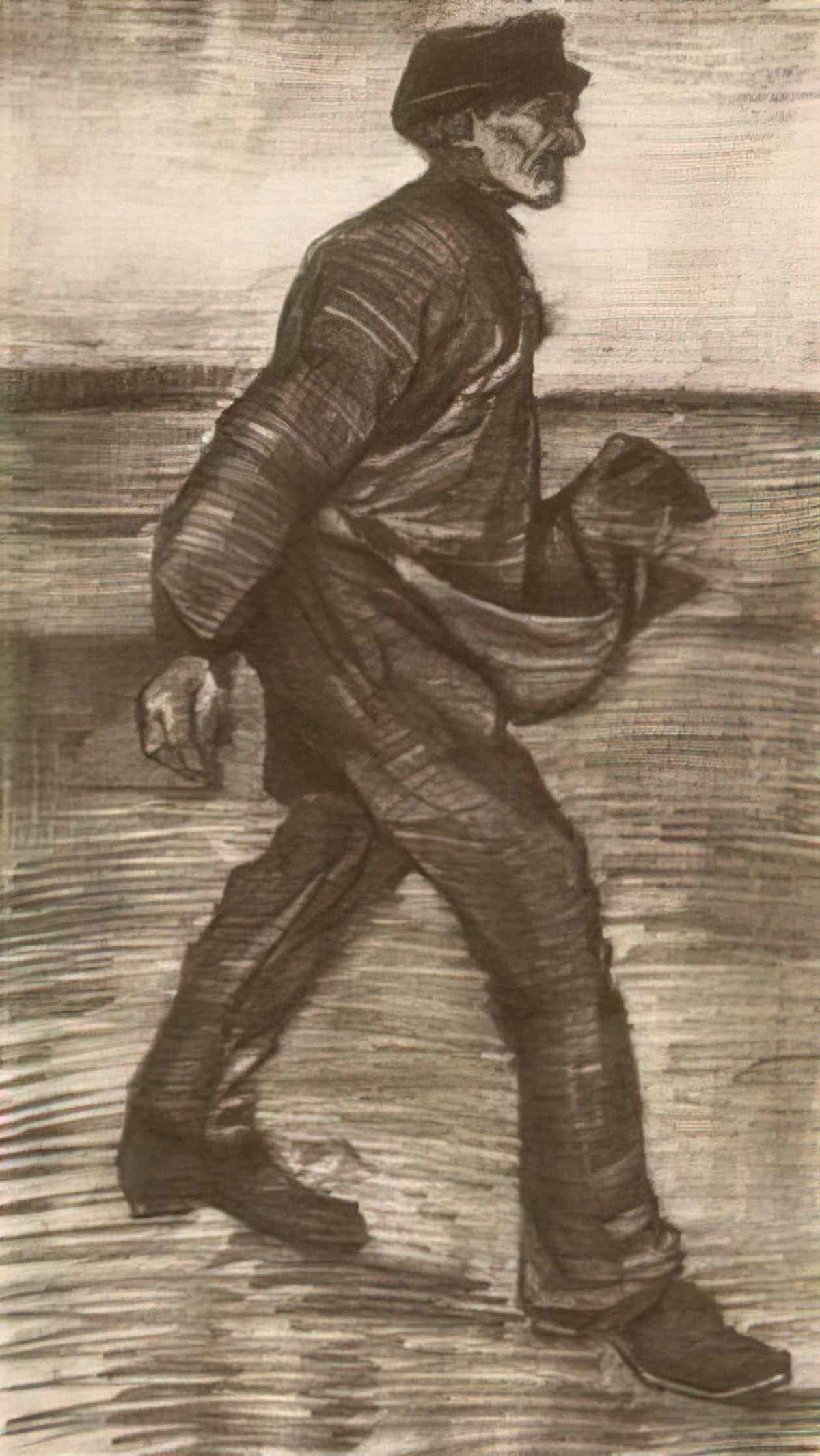 van gogh sower 1882 Art A4 Photo Print