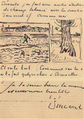 van gogh sower and trunk of an old yew tree 1888 Art A4 Photo Print