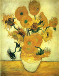 van gogh still life vase with fourteen sunflowers 1889 Art A4 Photo Print
