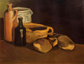 van gogh still life with clogs and pots 1884 Art A4 Photo Print
