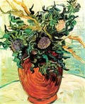 van gogh still life with thistles 1890 Art A4 Photo Print