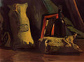 van gogh still life with two sacks and a bottle 1884 Art A4 Photo Print