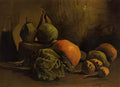 van gogh still life with vegetables and fruit 1885 Art A4 Photo Print