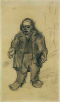 van gogh stocky man 1885 1 Art A4 Photo Print