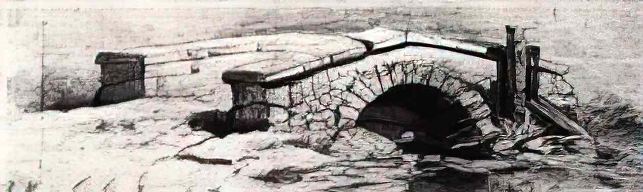 van gogh the bridge Art A4 Photo Print