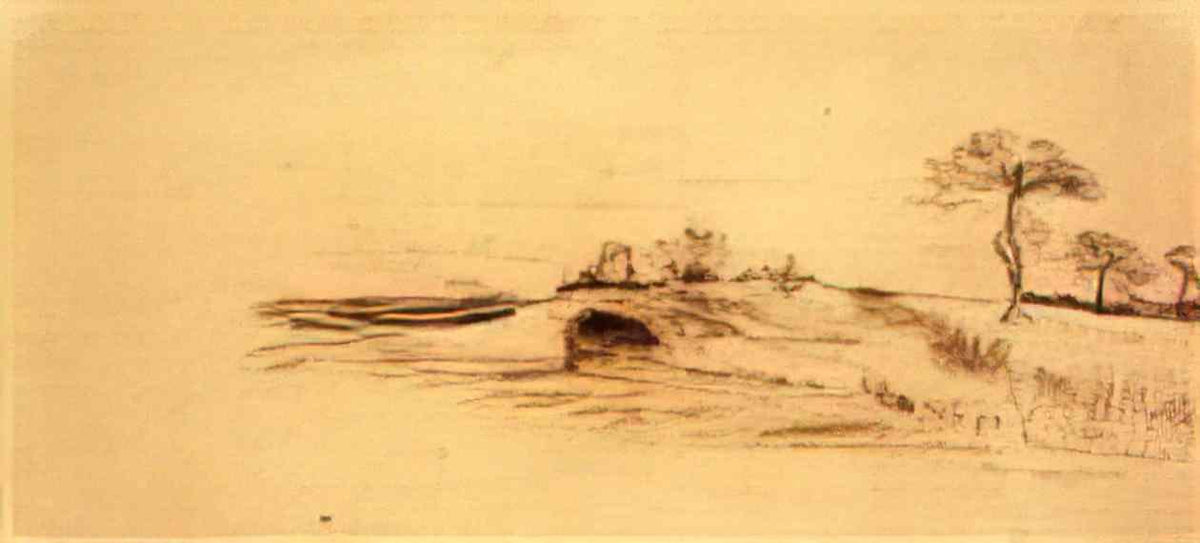 van gogh the cave of machpelah 1877 Art A4 Photo Print