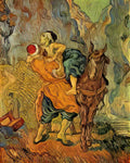 van gogh the good samaritan after delacroix 1890 Art A4 Photo Print