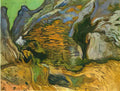 van gogh the gully peiroulets 1889 Art A4 Photo Print