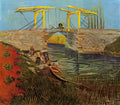 van gogh the langlois bridge at arles 1888 1 Art A4 Photo Print