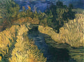 van gogh the little stream 1890 Art A4 Photo Print