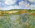 van gogh the plain at auvers 1890 Art A4 Photo Print