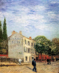 van gogh the rispal restaurant at asnieres 1887 Art A4 Photo Print