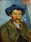van gogh the smoker peasant 1888 Art A4 Photo Print