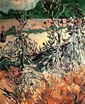 van gogh thistles 1888 Art A4 Photo Print