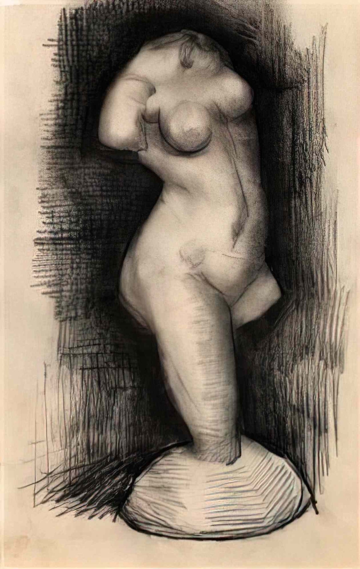 van gogh torso of venus 1887 4 Art A4 Photo Print