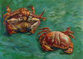 van gogh two crabs 1889 Art A4 Photo Print