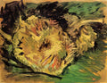 van gogh two cut sunflowers 1887 Art A4 Photo Print