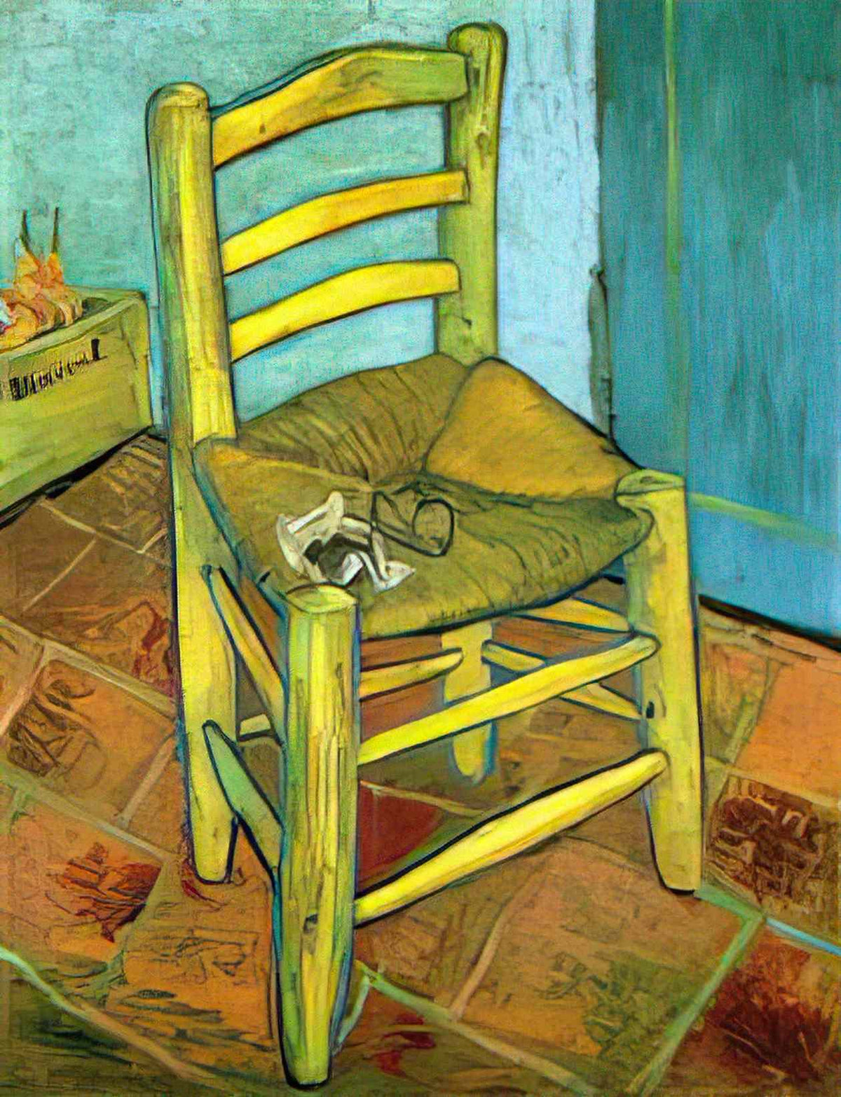 van gogh van gogh s chair 1889 Art A4 Photo Print