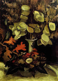 van gogh vase with honesty 1884 Art A4 Photo Print