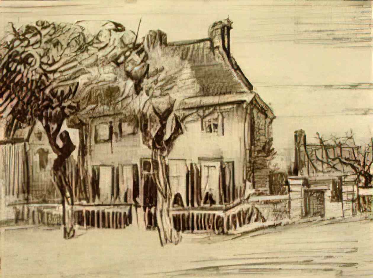 van gogh vicarage at nuenen 1885 Art A4 Photo Print