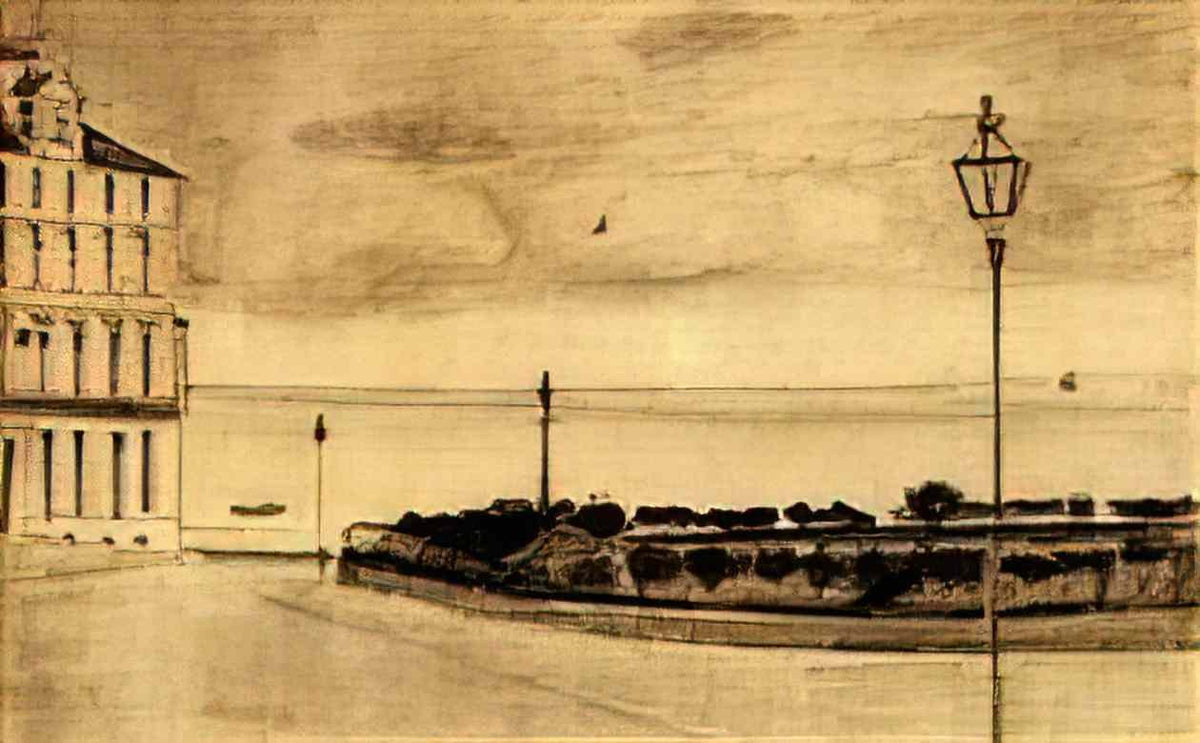 van gogh view of royal road ramsgate 1876 1 Art A4 Photo Print