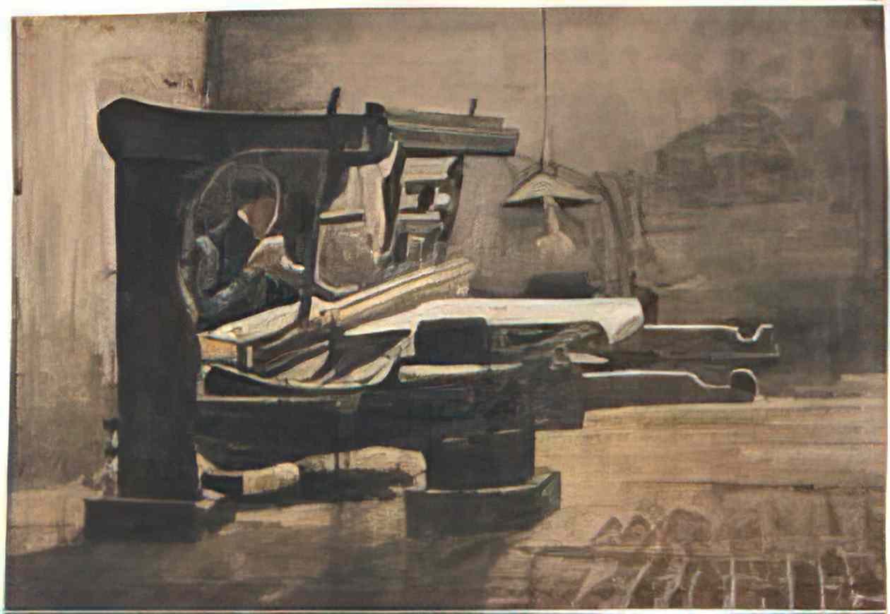 van gogh weaver facing right 1884 Art A4 Photo Print